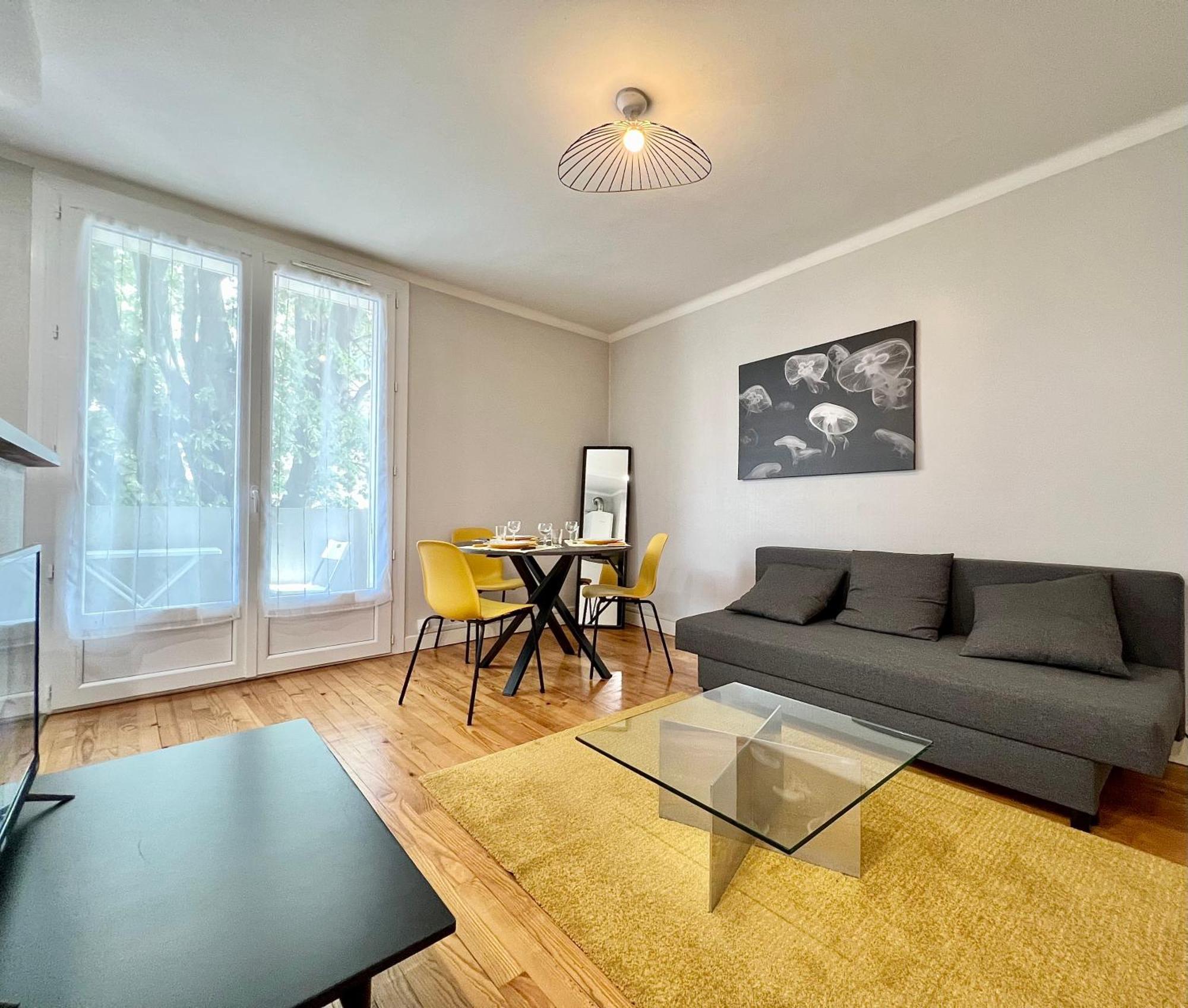 Paisible T3 Proche Metro, Wi-fi & Terrasse Privee Toulouse